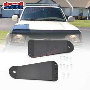 For 95-04 TOYOTA Tacoma 42"inch Straight Curved LED Light Bar Roof Mount Bracket