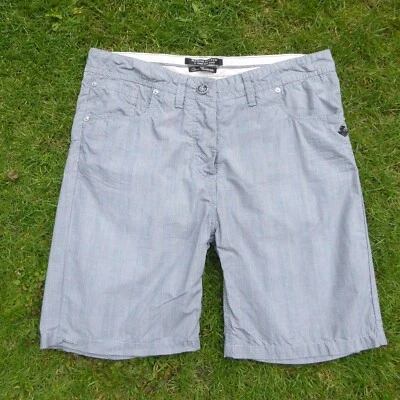 MAISON SCOTCH & Soda Shorts Check 100% Cotton Button Fly Pockets Waist 26 UK 8 - Image 1 of 4