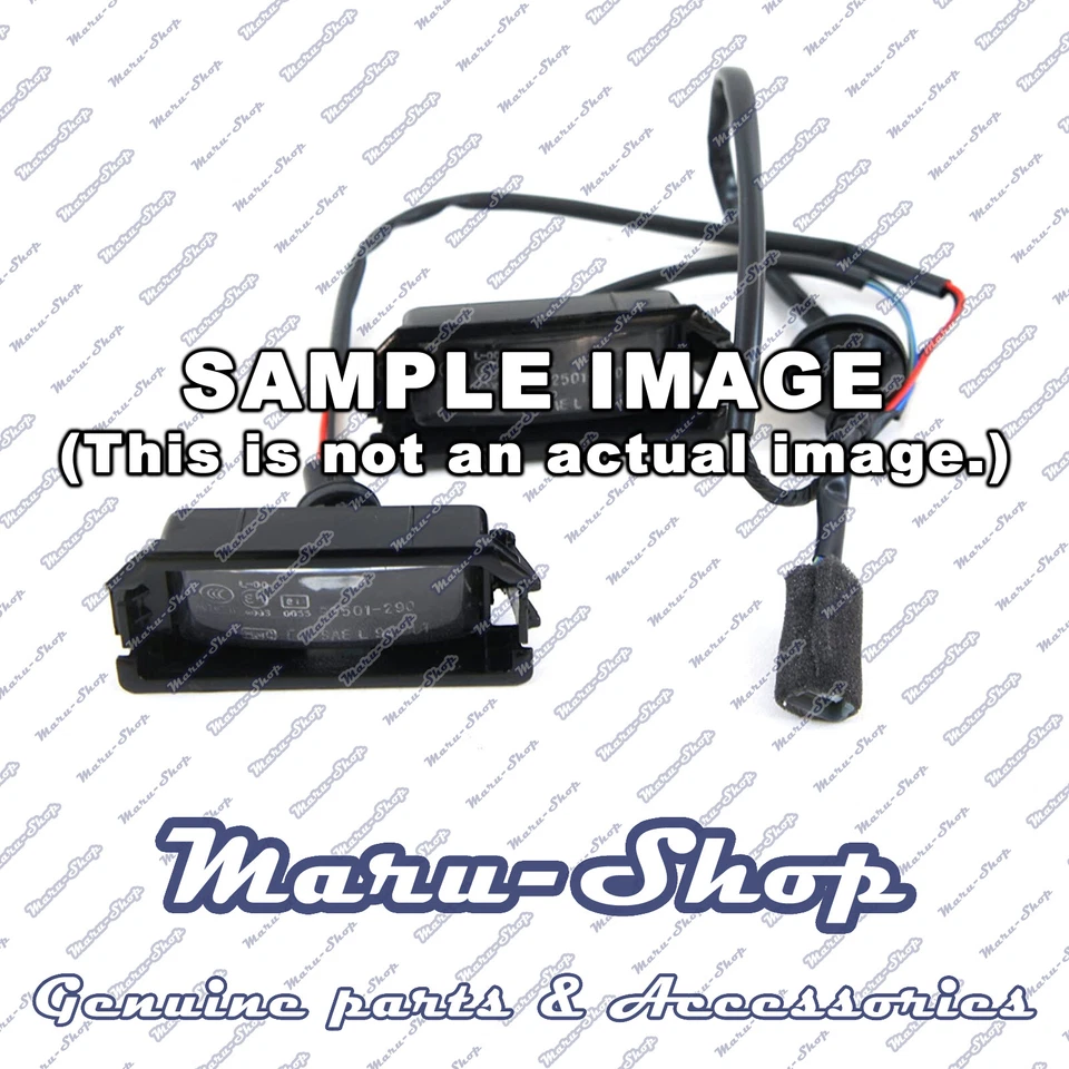 License Number Plate Light Lamp & Wiring for 01~03 Hyundai XG300/XG350 - Image 1 of 1