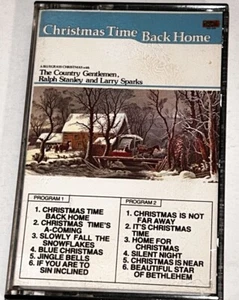 Country Gentlemen Ralph Stanley Larry Sparks Christmas Music Cassette 1C33 - Picture 1 of 4