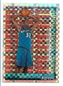 Andray Blatche 2005-06 Bowman cromo novato Xfractor # 126 #007/150 Wizards radiocontrol - Imagen 1 de 2