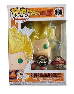 Funko Pop CHASE Dragon Ball Z SS2 Goku GITD Figure w/ Protector Special Edition - Picture 1 of 1