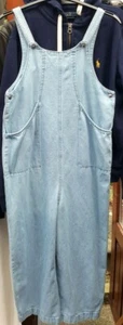 Alter 12 Jahre, hellblaue Baumwoll Denim Latzhose von TU - Bild 1 von 3