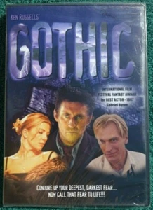 GOTHIC Classic HORROR Gabriel Byrne Mary Shelley Frankenstein Ken Russel NEW DVD - Picture 1 of 3
