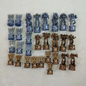 Transformers Replacement Chess Pieces 2006 Decepticon Autobot Cake Topper Hasbro - Picture 1 of 12
