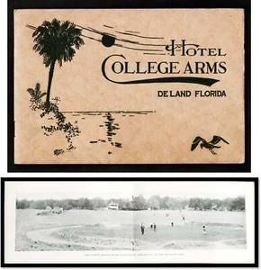 Hotel College Arms DeLand Florida Winter Home Hotel and Golf Course 1 copy OCLC - Picture 1 of 5