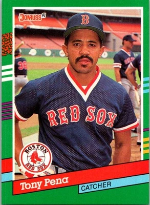 1991 Donruss #456b Tony Pena - Image 1 of 2