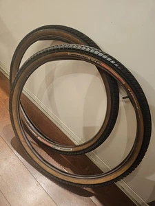 Paar Crossroads 26x1,95 Reifen Skinwall hellbraun Wand - Bild 1 von 6