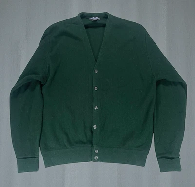 Cárdigan Suéter De Colección Años 70 Jantzen Para Hombre XL Grunge Kurt Kobain Grandpacore Grandpa Foto 1 de 4