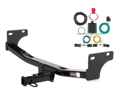 Curt Class 2 Trailer Hitch Tow Receiver Wiring Harness Kit for 2011-2016 Compass Foto 1 de 4