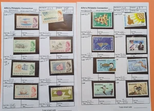 APC W6163 Bahamas postfrisch auf Schaltungsblättern mit 75 $ SCV - Bild 1 von 6