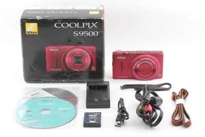 Nikon Digital Camera COOLPIX S9500 22x optical zoom S9500RD Tested From Japan - Picture 1 of 15