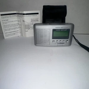 Sharper Image Travel Sound Soother 20 Model SI601 White Noise Alarm Clock Tested - Picture 1 of 7