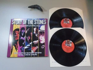 THE ROLLING STONES vinyl record Story Of The Stones 1982 K-tel compilation ex/ex - Picture 1 of 13