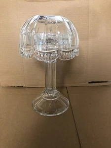 ROYALL GALERÍA DE CRISTAL RETRO LÁMPARA HURACÁN LÁMPARA VELA CRISTAL - Imagen 1 de 5
