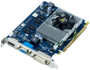NVIDIA GEFORCE GT 120 1GB DDR2 PCIe X16 - Picture 1 of 2