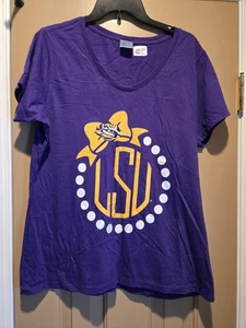 Nueva camiseta para mujer LSU Tigers talla XL Port & Comp. Purple University  - Imagen 1 de 7