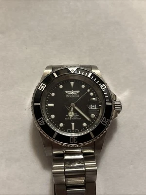 Uhr INVICTA Professional Automatic 24 Jewels Pro Diver 660ft-200m 41mm funktioniert - Bild 1 von 4