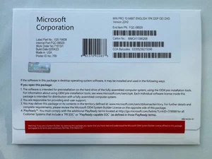 Windows 10 Pro 64bit 1pc DVD - New/Sealed ! - Picture 1 of 1