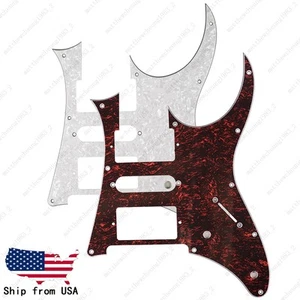 Replacement HSH Pickguard for Ibanez JEM Serie Guitar 4-Ply Scratch Plate&Screw - Picture 1 of 6
