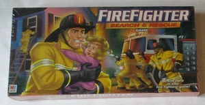 Firefighter Search & Rescue Board Game 2002 NEW SEALED Milton Bradley Vintage - Picture 1 of 12