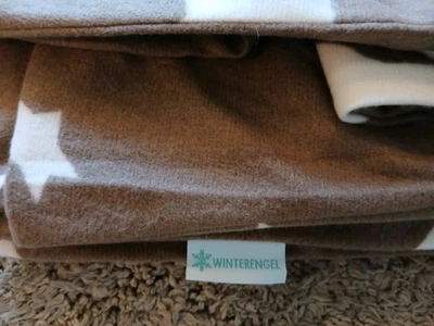 Neue kuschelige Winterengel Bettwäsche 155x220 Mit Sterne Bettlaken QVC - Bild 1 von 4