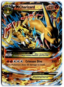 Pokemon TCG M Charizard EX (Y) 13/106 Flashfire Holo - MP - Imagen 1 de 2
