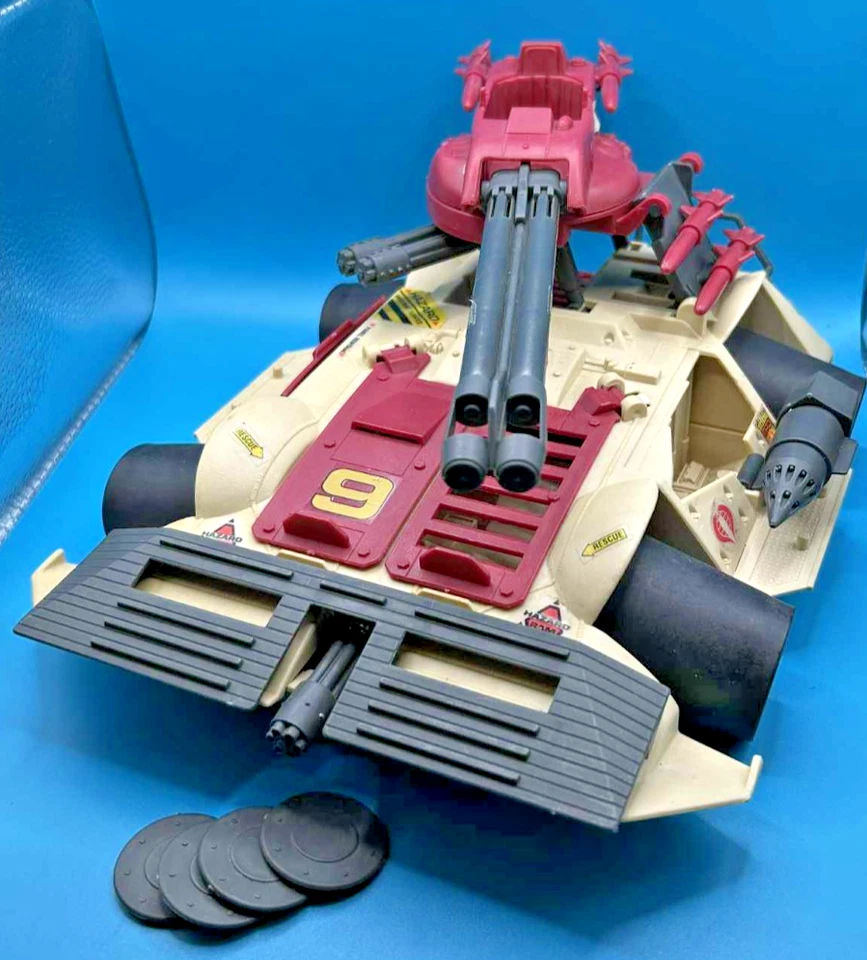 GI Joe Cobra Rage 1990 - vehículo GI Joe de colección - 100 % completo Foto 1 de 4