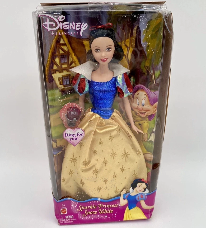 2004 Disney Sparkle Princess Snow White Mattel G7936