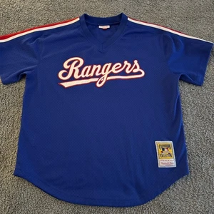 Authentic Mitchell & Ness Nolan Ryan MLB Texas Rangers 1989 Jersey 48 XL - Picture 1 of 11