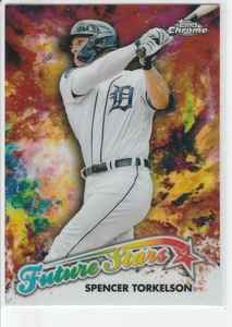 Spencer Torkelson 2023 Topps Chrome Future Stars #FS-6 Detroit Tigers - Picture 1 of 2