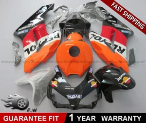 Red Black Orange Colors Fairing kit Bodywork Fit For Honda CBR 1000RR 2004 2005 - Picture 1 of 11