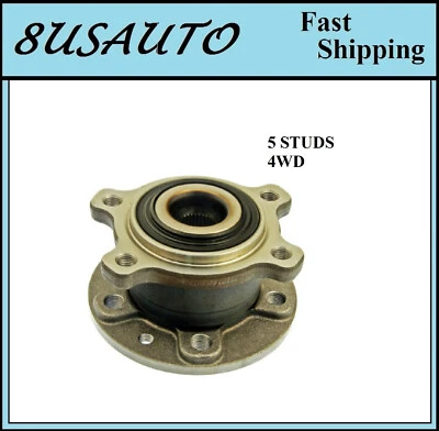 Conjunto de cojinete de cubo de rueda trasero apto para Volvo V60 y V60 Cross Country 4x4 2015-2018 Foto 1 de 3