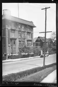 1928 St Marks Pl Staten Island New York City NYC Old Sperr foto negativo T31 - Foto 1 di 1