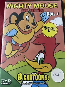 Mighty Mouse and Friends Vol 1~ Featuring: Little Audrey, Woody Woodpecker New - Picture 1 of 2