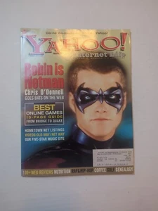 Vtg Yahoo! Internet magazine Vol. 3 #7 July 1997 Robin Batman Reviews Cyber - Picture 1 of 13