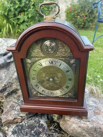 BEAUTIFUL ELLIOTT BRACKET CLOCK…GARRARD OF LONDON… EXCELLENT WORKING ORDER Cover