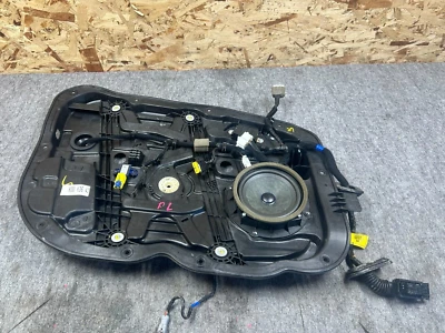 KIA K900 V8 LUXURY 15-17 OEM FRONT LEFT LH DOOR PANEL WINDOW GLASS REGULATOR 57K - Image 1 of 4