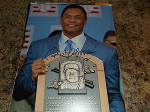 ROBERTO ALOMAR TORONTO BLUE JAYS HALL OF FAME AUTOGRAPH 8 X 10 MATTE PHOTO (14) - Picture 1 of 3
