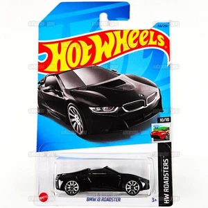 2023 Hot Wheels BMW i8 ROADSTER #156 nero - HW Roadsters - 1:64 Mattel HKK13 - Foto 1 di 2