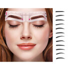 12PCS Eyebrow Shaping Tool Kits Eyebrow Stencils With Elastic Fixing Strap AGS