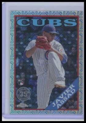 2023 Topps Update #T88CU-25 Javier Assad 1988 Topps Baseball 35th Chrome - Image 1 of 2