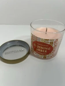 Opalhouse 4.1oz Lidded Glass Candle Blushing Amber - Picture 1 of 4