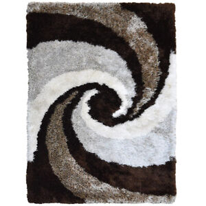 Hand Tufted Shag Polyester Area Rug Contemporary Multicolor BBH Homes BBK00014