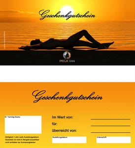 Airbrush / Spray Tanning  **10 Gutscheine für Ihre Kunden*** - Picture 1 of 1
