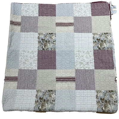 Edredón completo vintage Martha Stewart (para Macy’s) 100 % algodón talla 80”x84” Foto 1 de 4