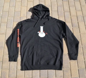 "Devils Bong" Cannabis High Quality Hoodie Streetwear Sweatshirt 420 Theme XL - Picture 1 of 8