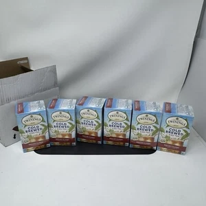 6 Pack - Twinings' Cold Brewed Black Tea English Classic Tea Bags - 20 count Ea - Picture 1 of 5