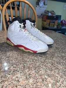 varsity red 6s white