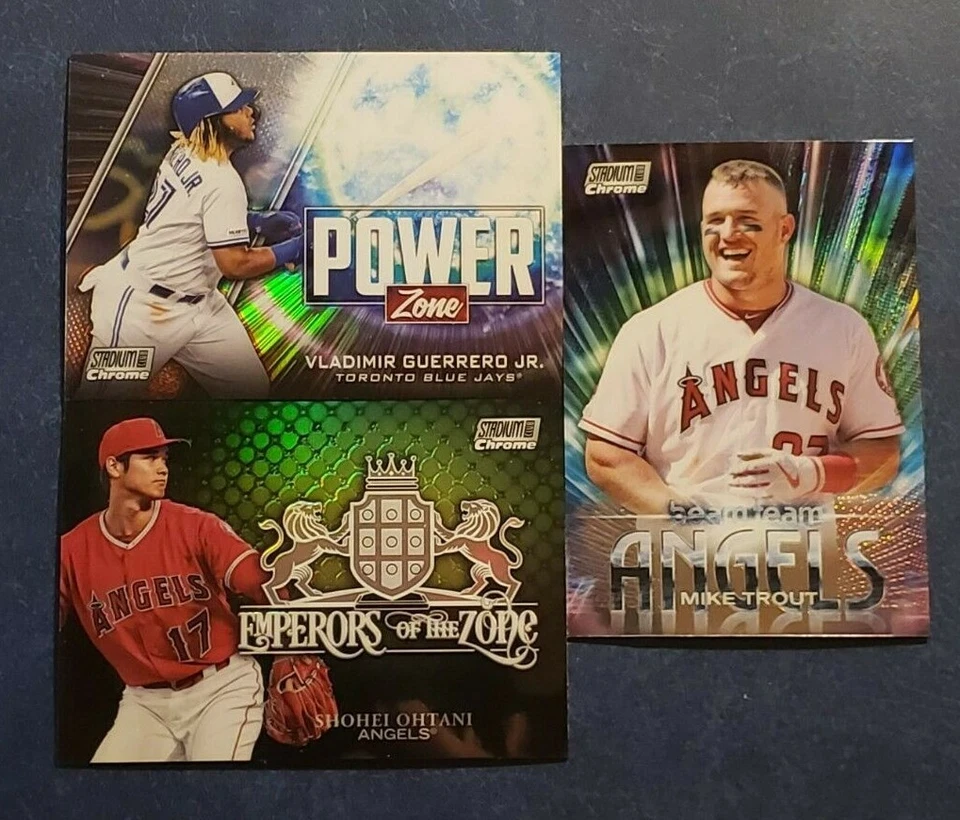 Topps Stadium Club 2020 insertos cromados con novatos que elijas Tatis Trout  Foto 1 de 1